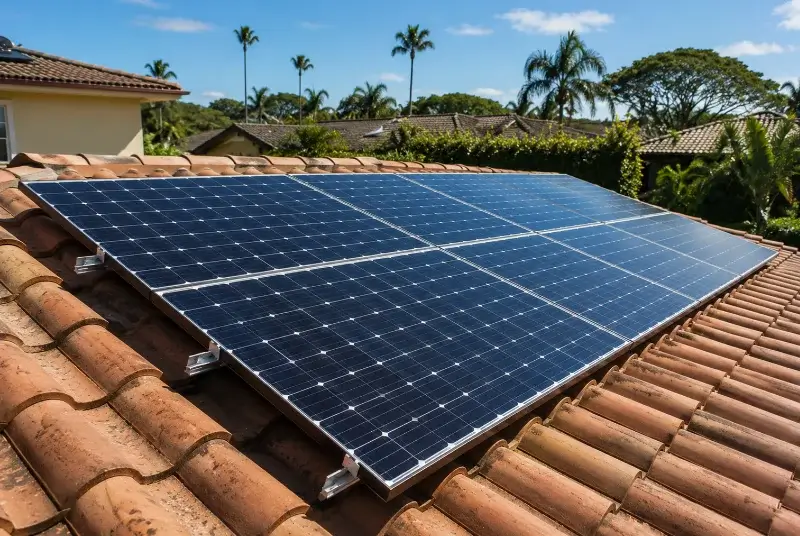 Installation de panneaux solaires à Tersanne